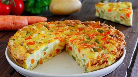 Recette Omelette De Légumes Au Four Facile Bon À Savoir