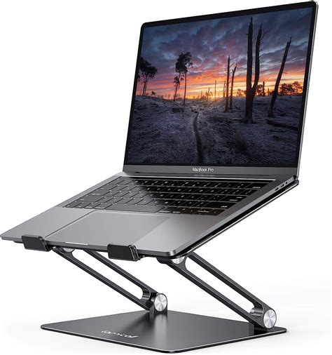Lamicall Adjustable Laptop Stand Portable Laptop Riser Aluminum