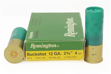 Remington Gauge In Bk Express Buckshot Trade Ammo Box