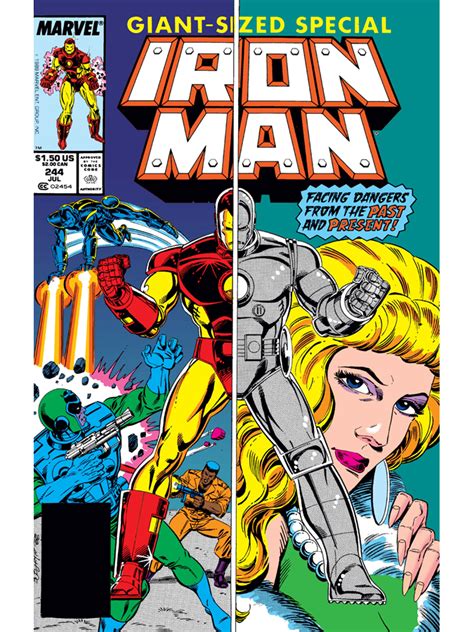 Classic Marvel Comics On Twitter Iron Man 244 Cover Dated July 1989