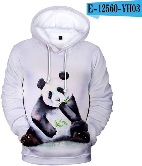 3d Panda Hoodies Men Women Sweatshirts Autumn Hip Hop Blue 3d Animal