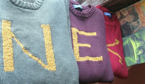 The Weasley Sweater Custom Harry Potter Sweaters By Sewecological