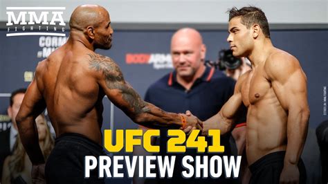 Ufc 241 Preview Show Mma Fighting Youtube