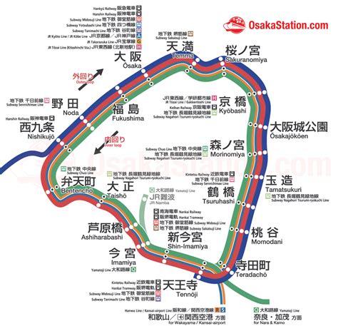 This pass can save you a lot on your osaka travel. The Osaka Loop Line - Osaka Station