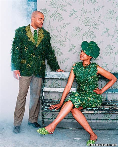 Swamp Couple No Sew Costumes Martha Stewart Living