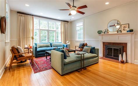 Got a number of bids and decided to go with matt swanson. Historic Chapel Hill Home | 1930s living room, Livingroom ...