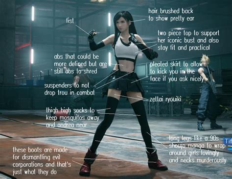 Tifa Infographic Final Fantasy Vii Know Your Meme