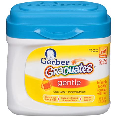 Gerber Graduates Gentle Milk Based Infant And Toddler Formula With Iron