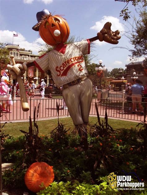 Baseballplayerscarecrow Posted In Disney Resorts Featured