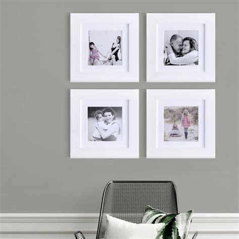 Square White Frame Gallery Wall Collection By Picture That Frame