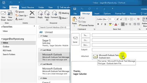Outlook How To Forward Email With Attachments