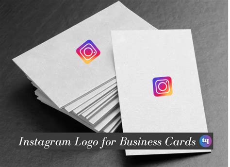 Instagram Logo For Business Cards 6 Ways To Display Your Ig