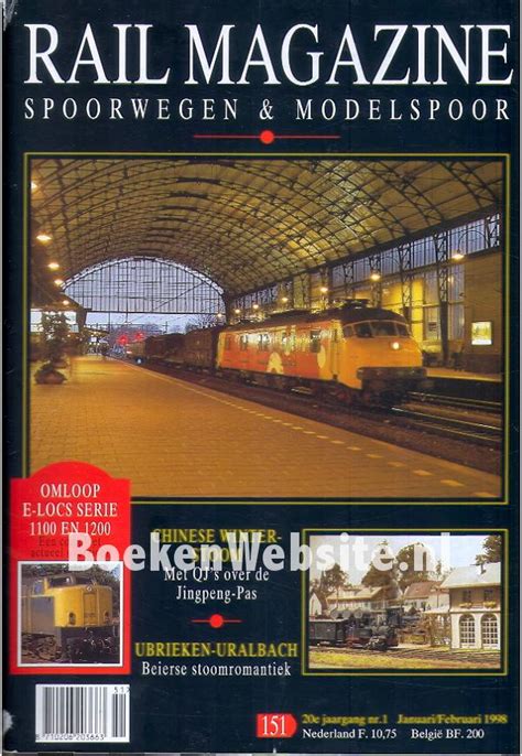 Rail Magazine Spoorwegen En Modelspoor Jaargang 1998 Jager Henk De Ea