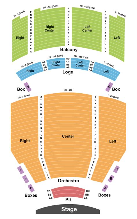 Santander Performing Arts Center Seating Chart And Maps Reading