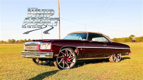 Whipaddict Kandy Supercharged Lt4 75 Chevy Caprice Convertible On