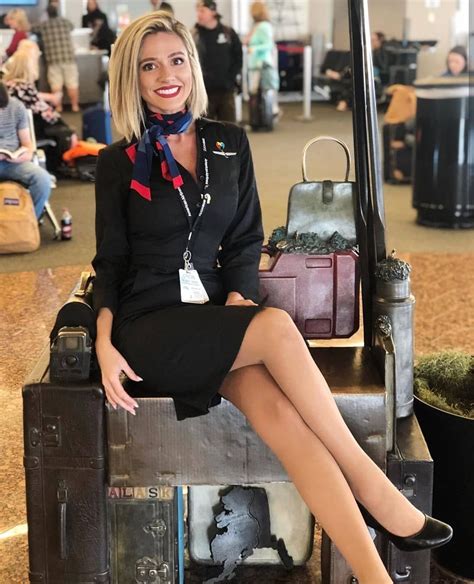 Beautiful British Airways Hostess Alma French Fry