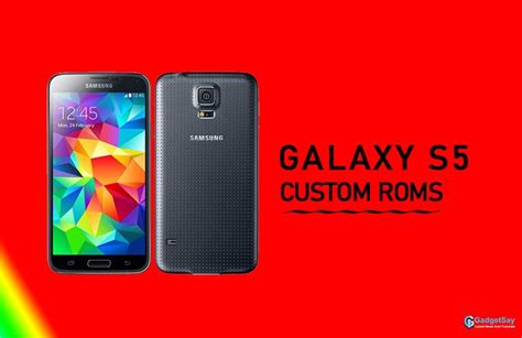 But, if you are a regular user, you can flash the latest firmware to stay with security patch. Best Custom ROMs for Samsung Galaxy S5 - (2020 ...