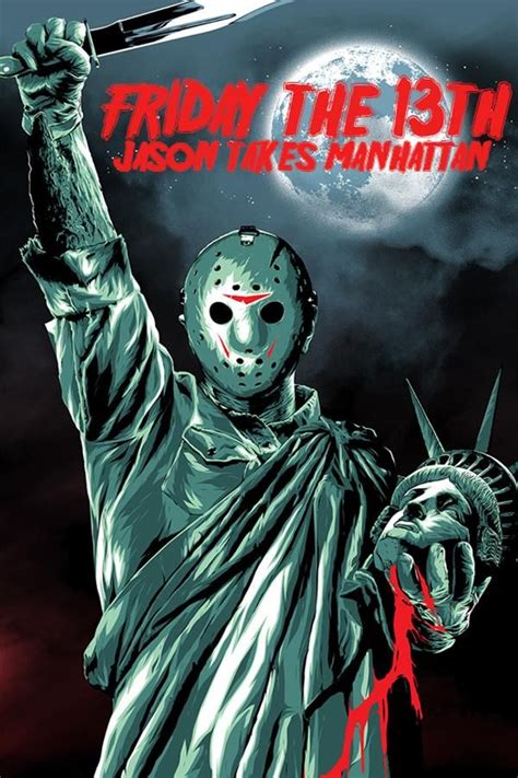 Home Décor Posters And Prints Friday The 13th Part Viii Jason Takes