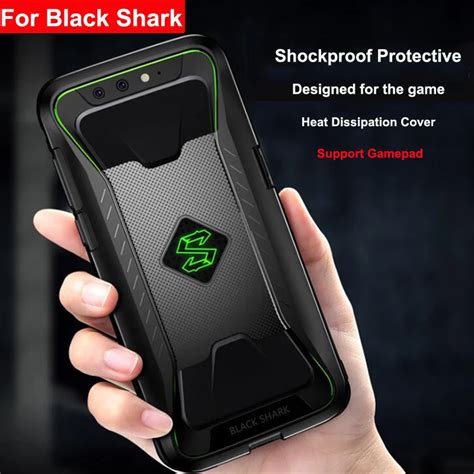 Shockproof Tpu Soft Phone Cases For Xiaomi Black Shark Case Heat