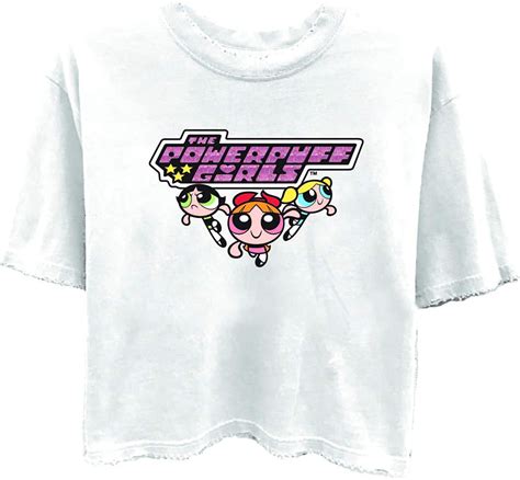 The Powerpuff Girls Powerpuff Girls Ladies Classic Shirt Long Sleeve