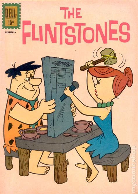 Flintstones Dell Gold Key Comic Books In Comic Book Cover