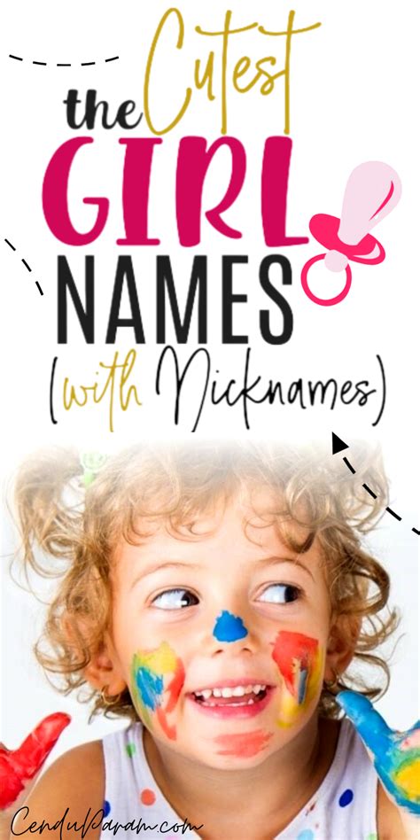 A List Of The Beautiful Baby Girl Names With Cute Nicknames To Match