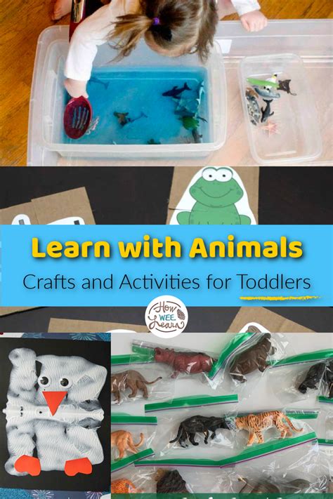 Animal Themed Crafts And Activities For Toddlers How Wee Learn