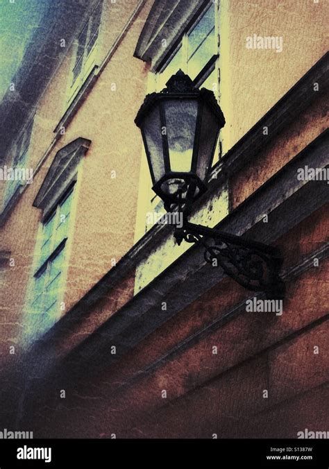 Vintage Street Light Stock Photo Alamy
