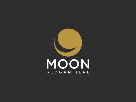 Abstract Creative Moon Logo Vector Graphic By Bayupj · Creative Fabrica