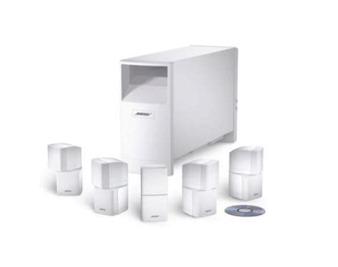 Bose Acoustimass Series Ii Home Entertainment Speaker System White