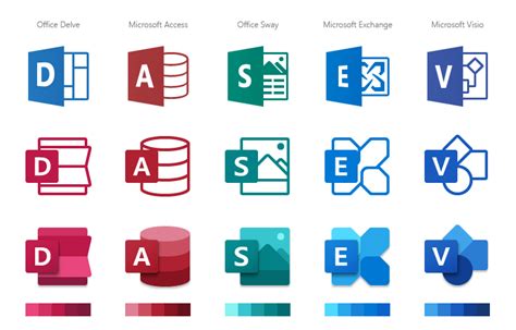 Microsoft Office App Icons — David Hose