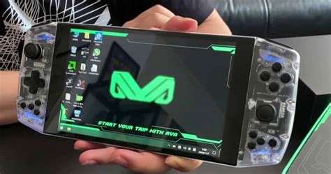 Aya Neo เครื่องเกม Pc รูปทรงแบบ Nintendo Switch ใช้ชิป Amd Ryzen 5