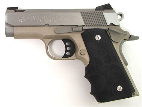 Colt Lightweight Defender 45 Acp Caliber Pistol 3 Subcompact With