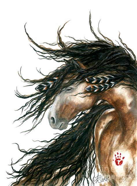 Majestic Horse Series 80 Painting By Amylyn Bihrle