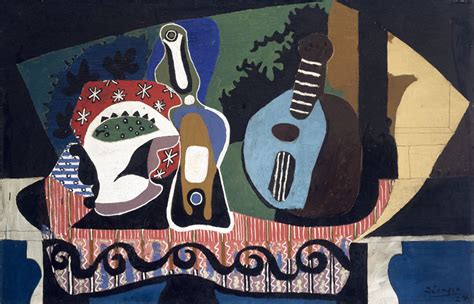 Still Life With A Mandolin By Pablo Picasso 1881 1973 National