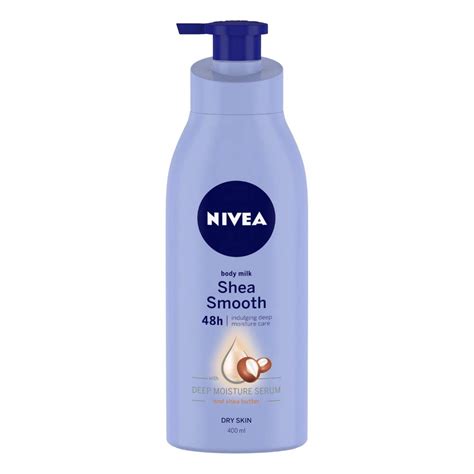 Nivea Body Lotion Shea Smooth Milk For Dry Skin Harish Food Zone