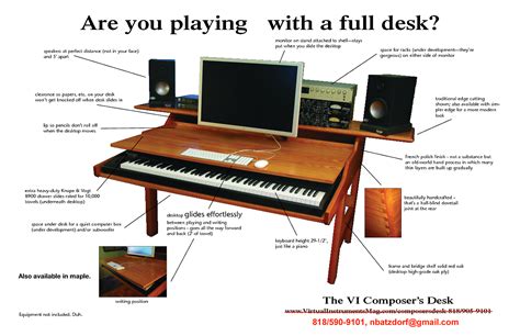 There are 386 musical desk decor for sale on etsy, and they cost 30,00 $ on average. Composers Desk | VI-CONTROL