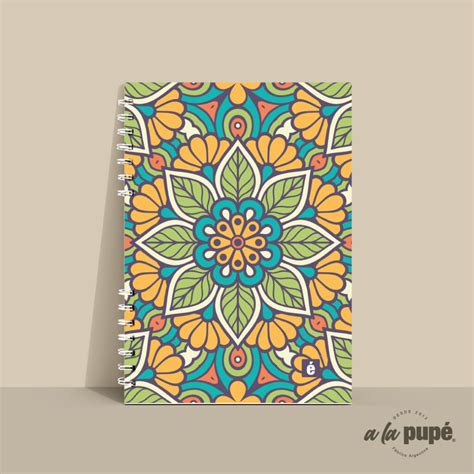 Cuaderno Canillo 185×27 Mándala 2 A La Pupé