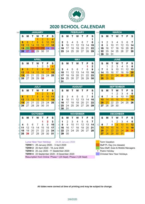 Calendars And Key Dates Australian International School Hong Kong