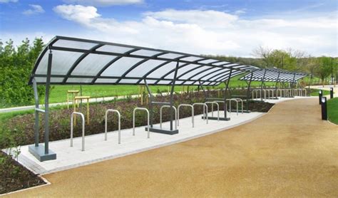 Malford Modular Steel Frame Cycle Shelter Unit Mcs201 Langley