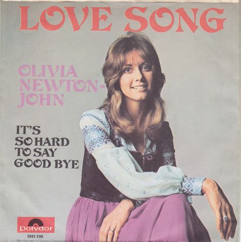 Olivia Newton John Love Song 1971 Vinyl Discogs