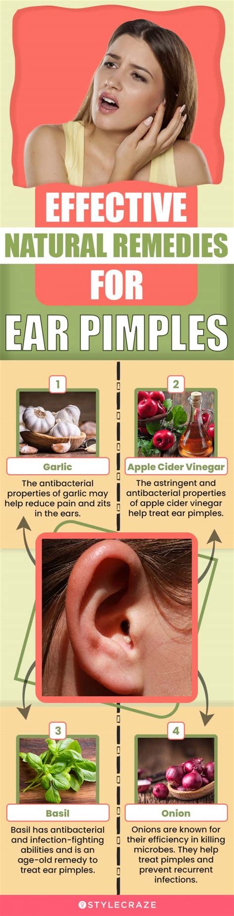 How To Get Rid Of Pimple In Ear Easy Diy Methods
