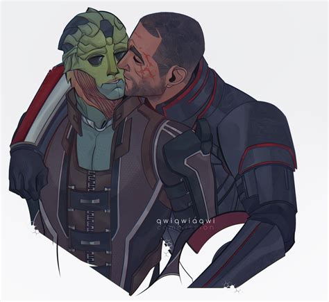 Aqwi — Shepard And Thane For Thomas 💚 Twitter