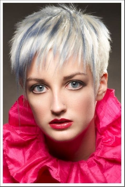 Pictures Of Short Haircuts For Grey Hair Wavy Haircut