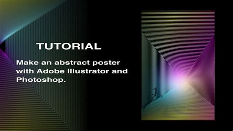 Tutorial Make An Abstract Poster With Adobe Illustrator And Photoshop