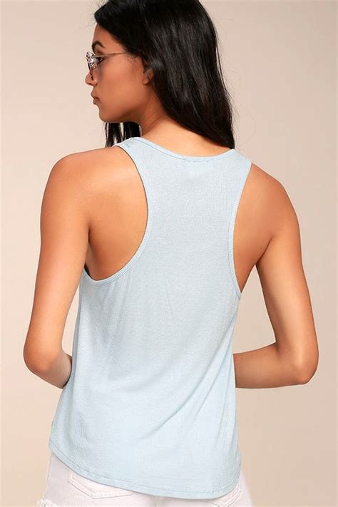 Ppla Better In The Bahamas Light Blue Tank Top Graphic Tank Top