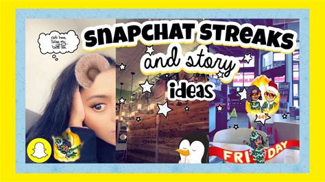 Snapchat Streaks And Story Ideas ♡ Creative Ideas For An Aesthetic