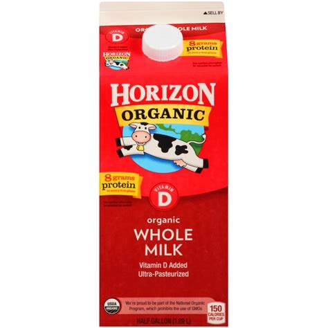 Horizon Organic Whole Milk From H E B Instacart