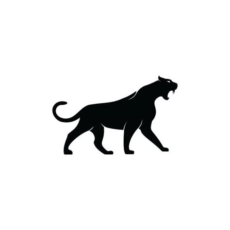 Panther Roaring Clipart