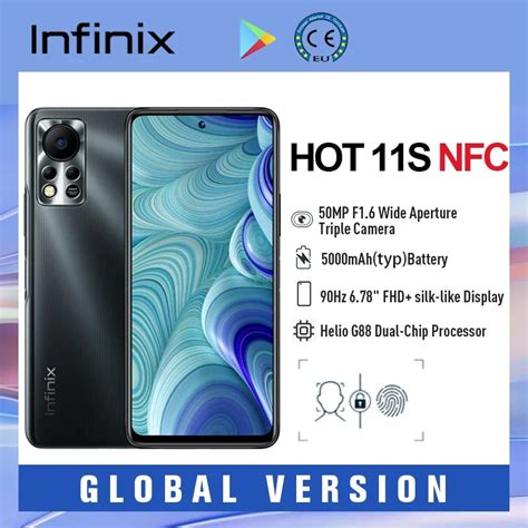 Infinix Hot 11s Nfc Global Version 4gb 64gb 6 78 Fhd Punching Display